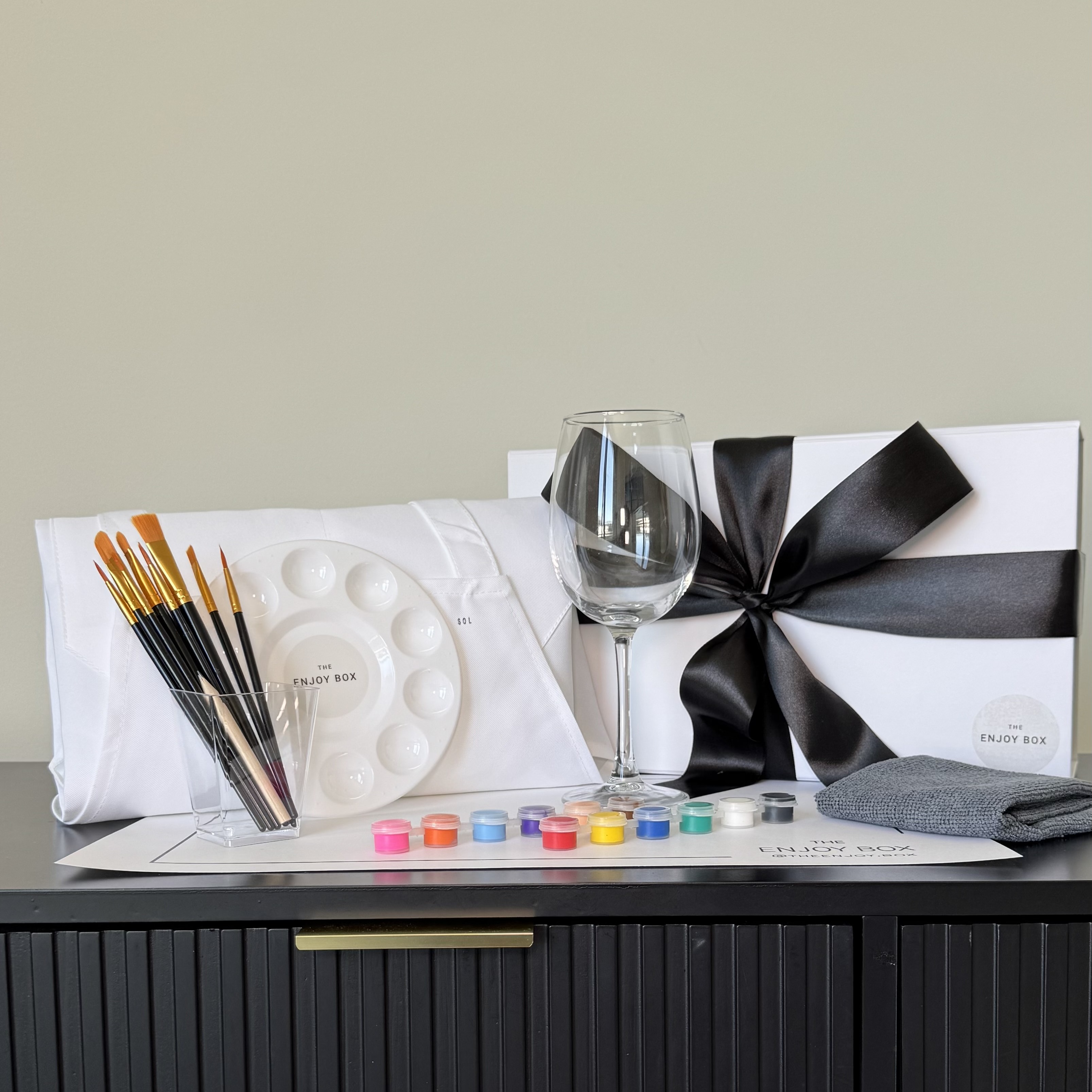 Wine Glass Paint Kit - Wine glass painting for paint and sip parties