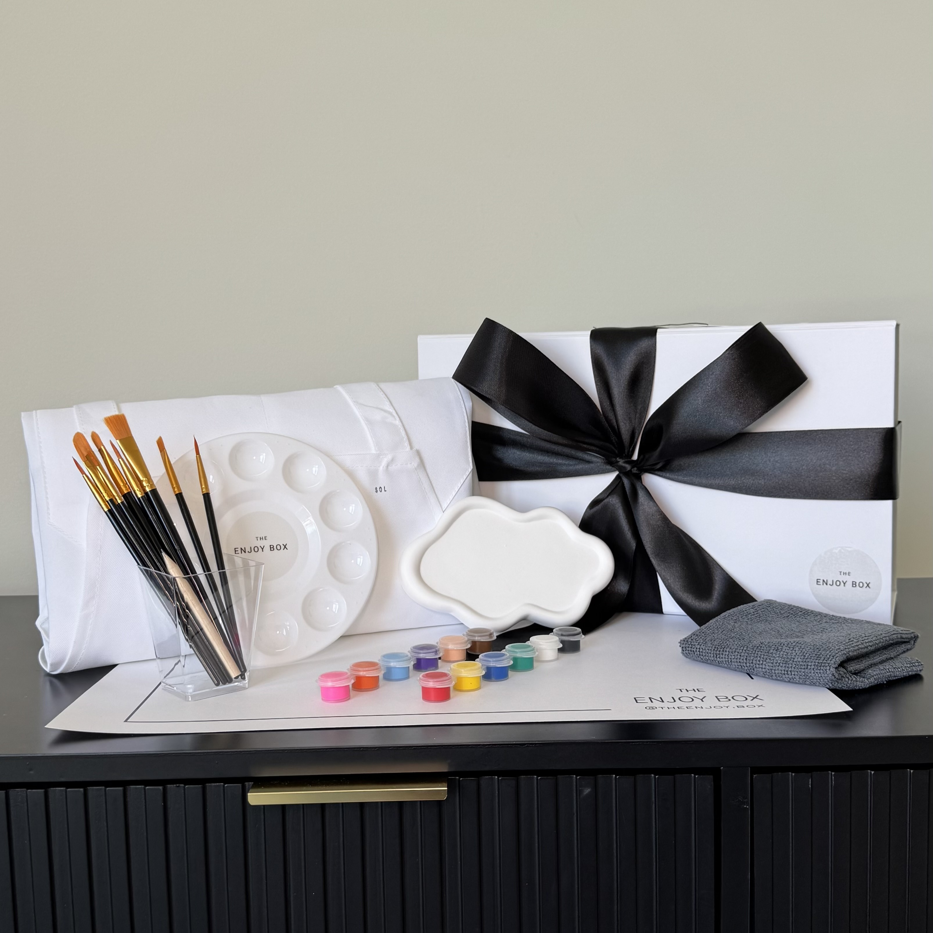 Jewelry Tray Paint Kit - Jewelry tray painting activity